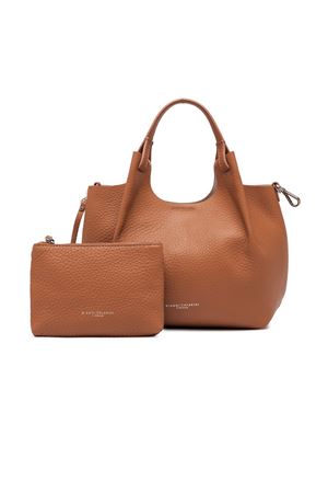 Borsa Dua in pelle grana maxi marrone GIANNI CHIARINI | BS9719RNGDBL13857